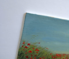 Poppy Lined Path
