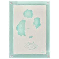 Little Seafoam Green Lady III