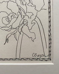 Pen and Ink Flower No. 3