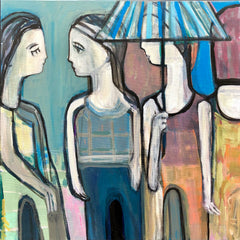 Friends in the Rain