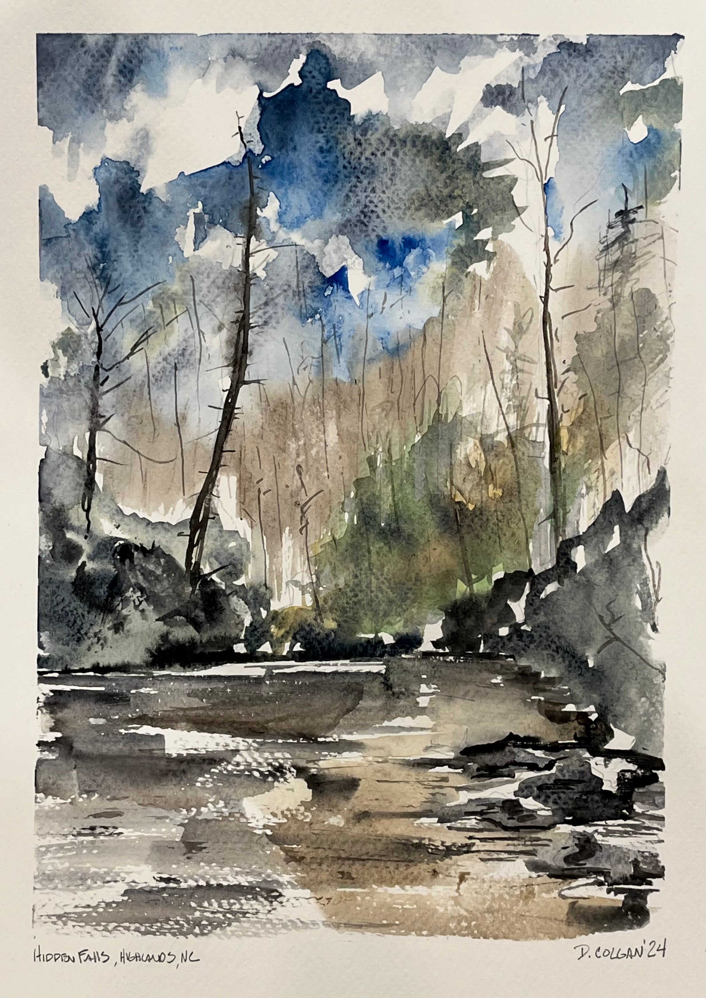 Hidden Falls, Highlands, NC