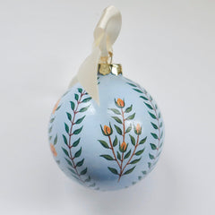 Golden Florals Ornament