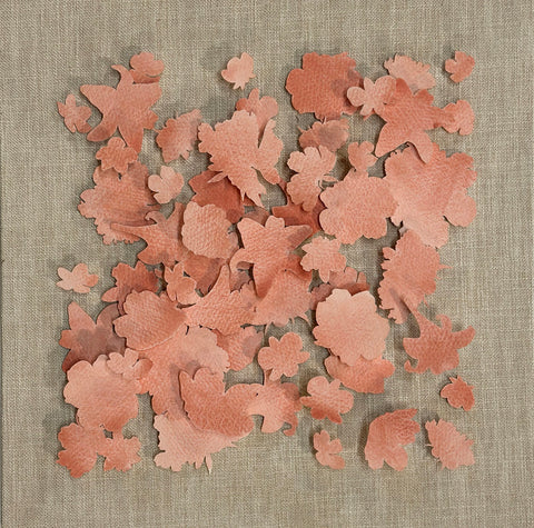Pin Mounted Pink Posies