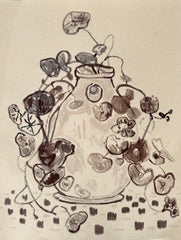 Nasturtium in Strawberry Pot