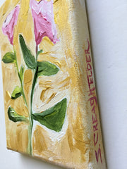 Floral Study in Gold
