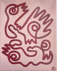Fingers & Faces Pink & Magenta