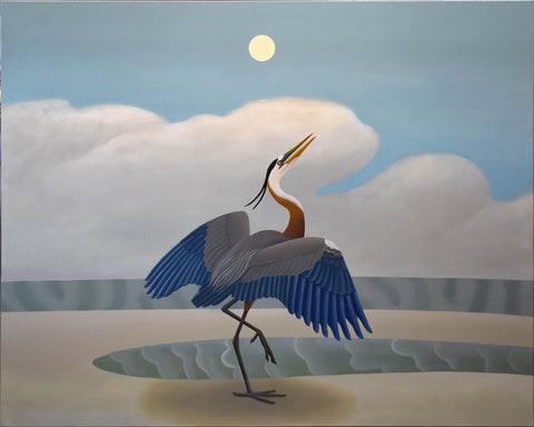 Ocean Breeze (Blue Heron)