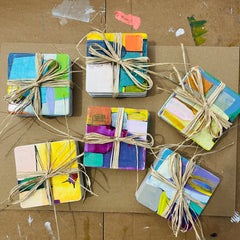 Abstract Art Drink Coasters No. 4