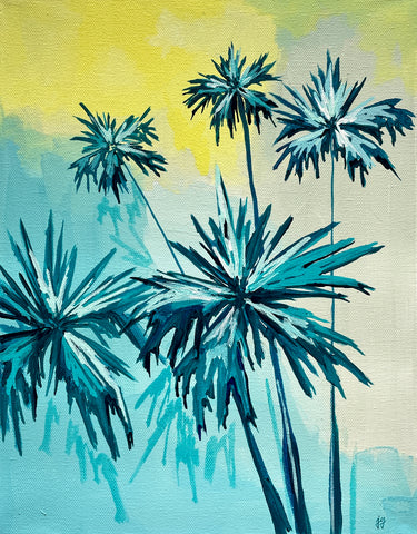 Chartreuse Palms