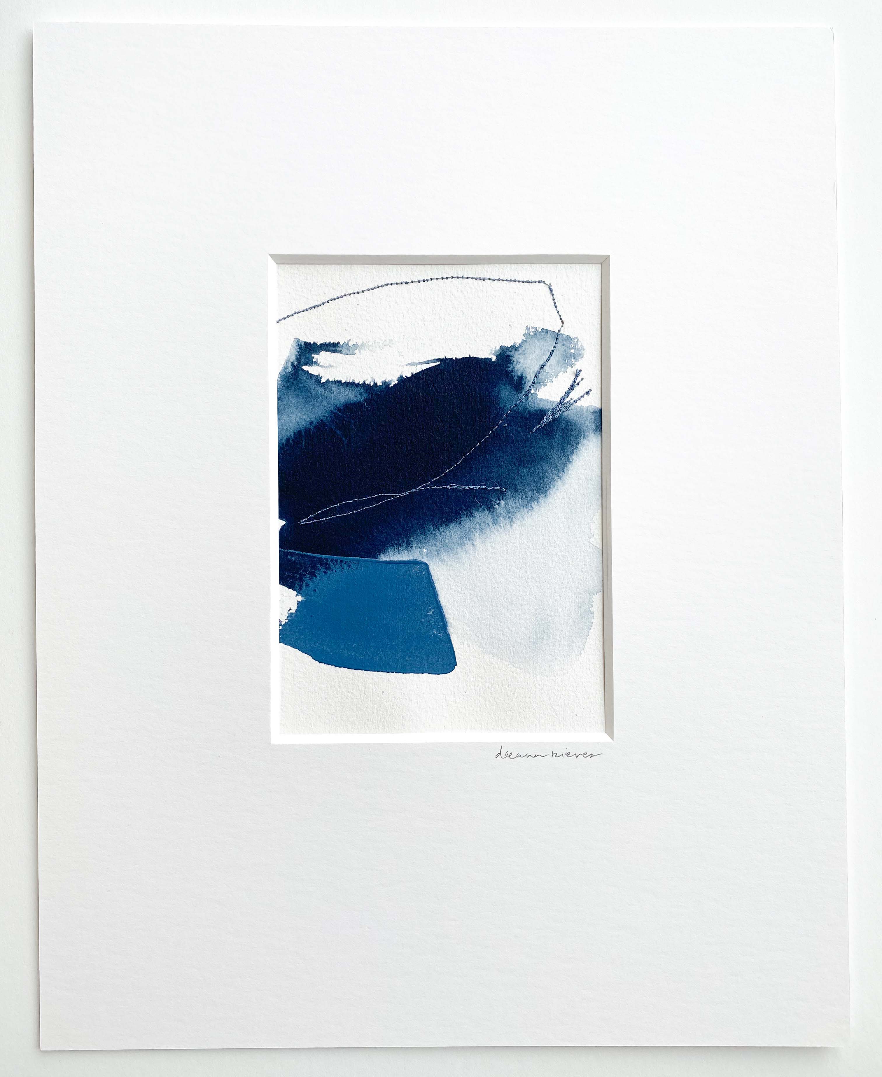 Color Study in Blues