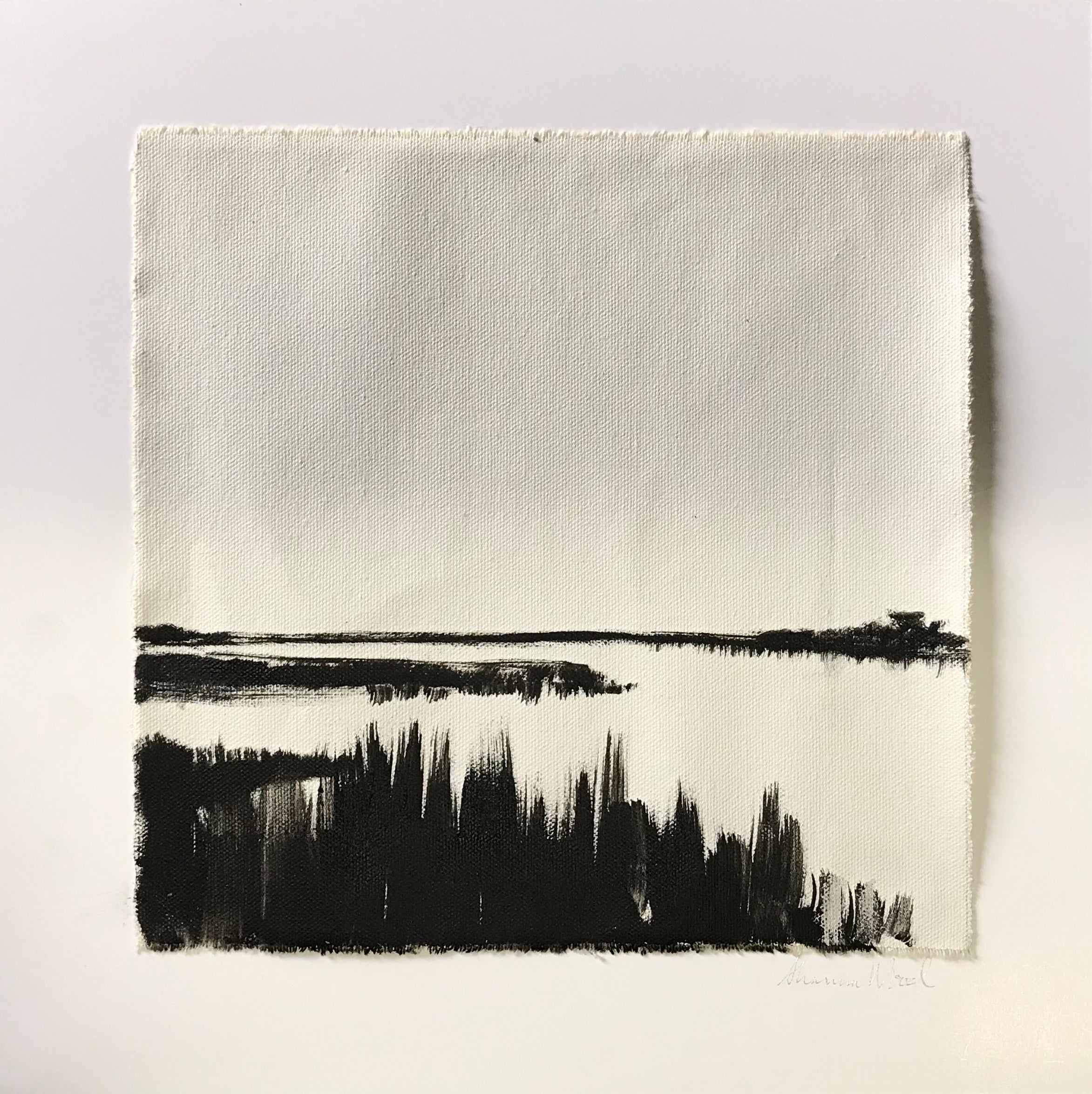 Monochrome Marsh IV