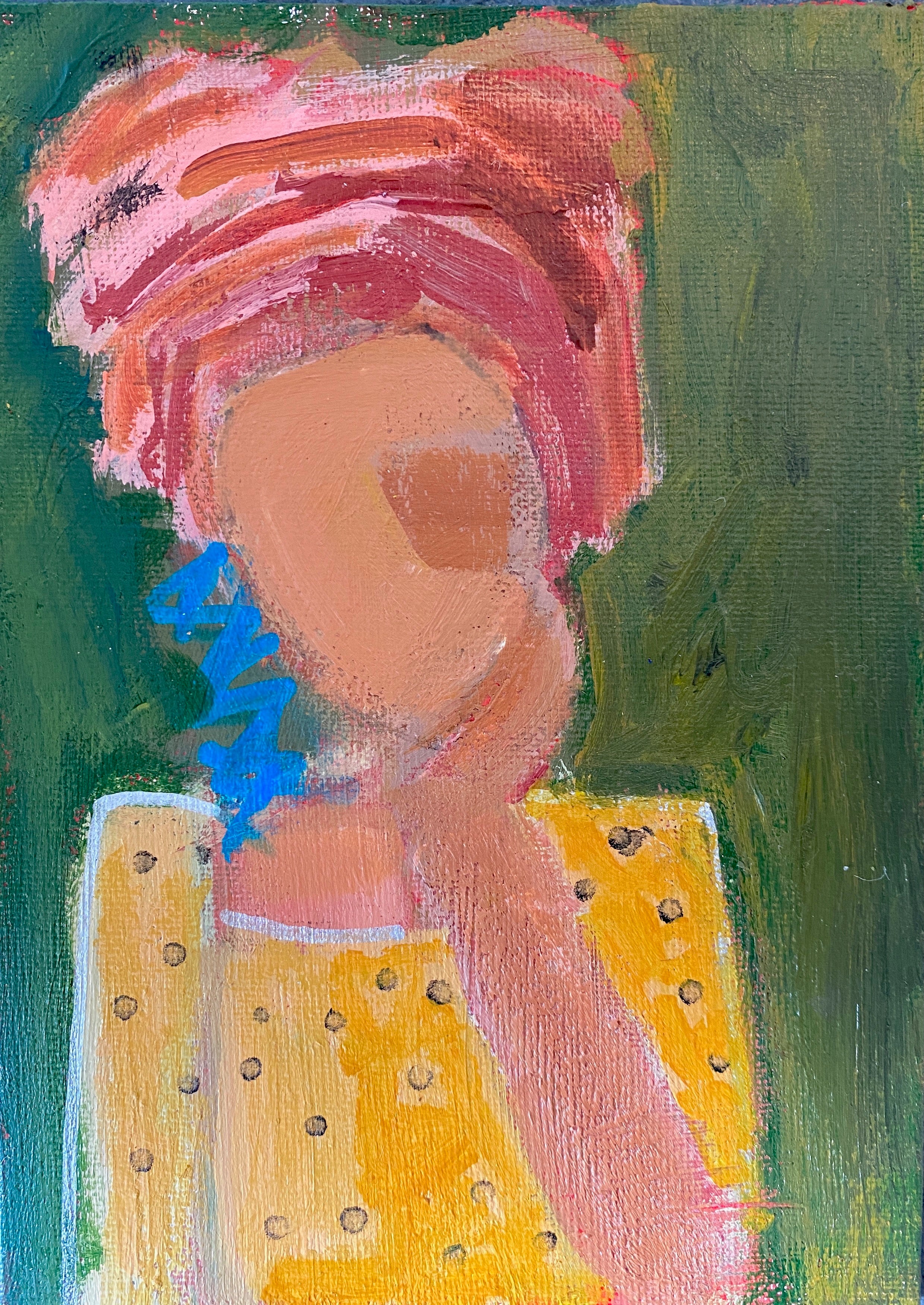 Blue Earring