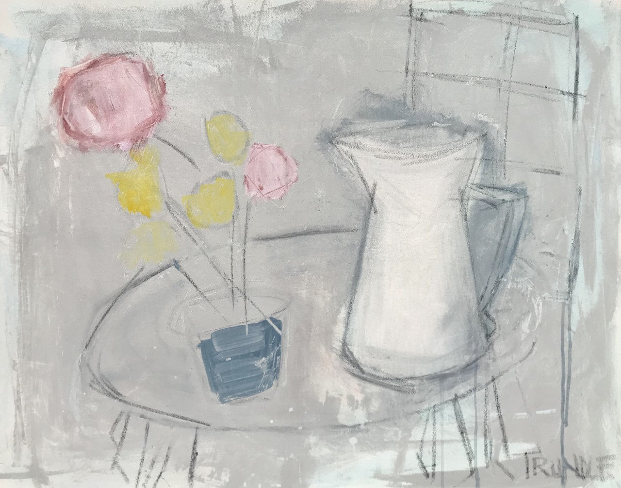 White Pitcher