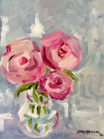 Three Rose Bouquet