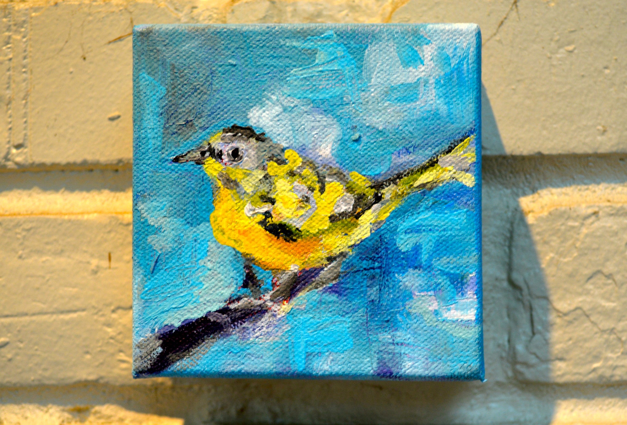 Blue Nash Warbler