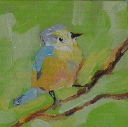 Small Green Bird