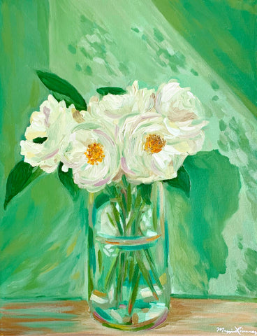 White Peonies